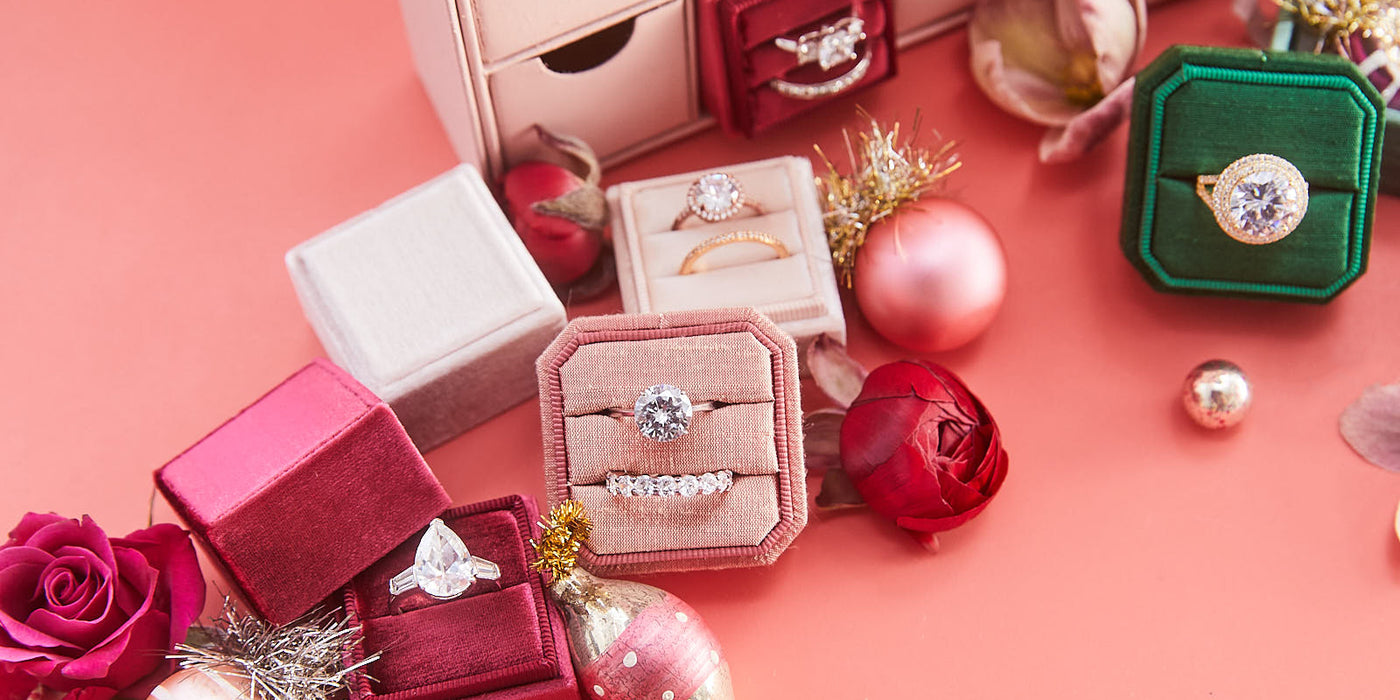 Jewelry Box Monogram - New - Holiday