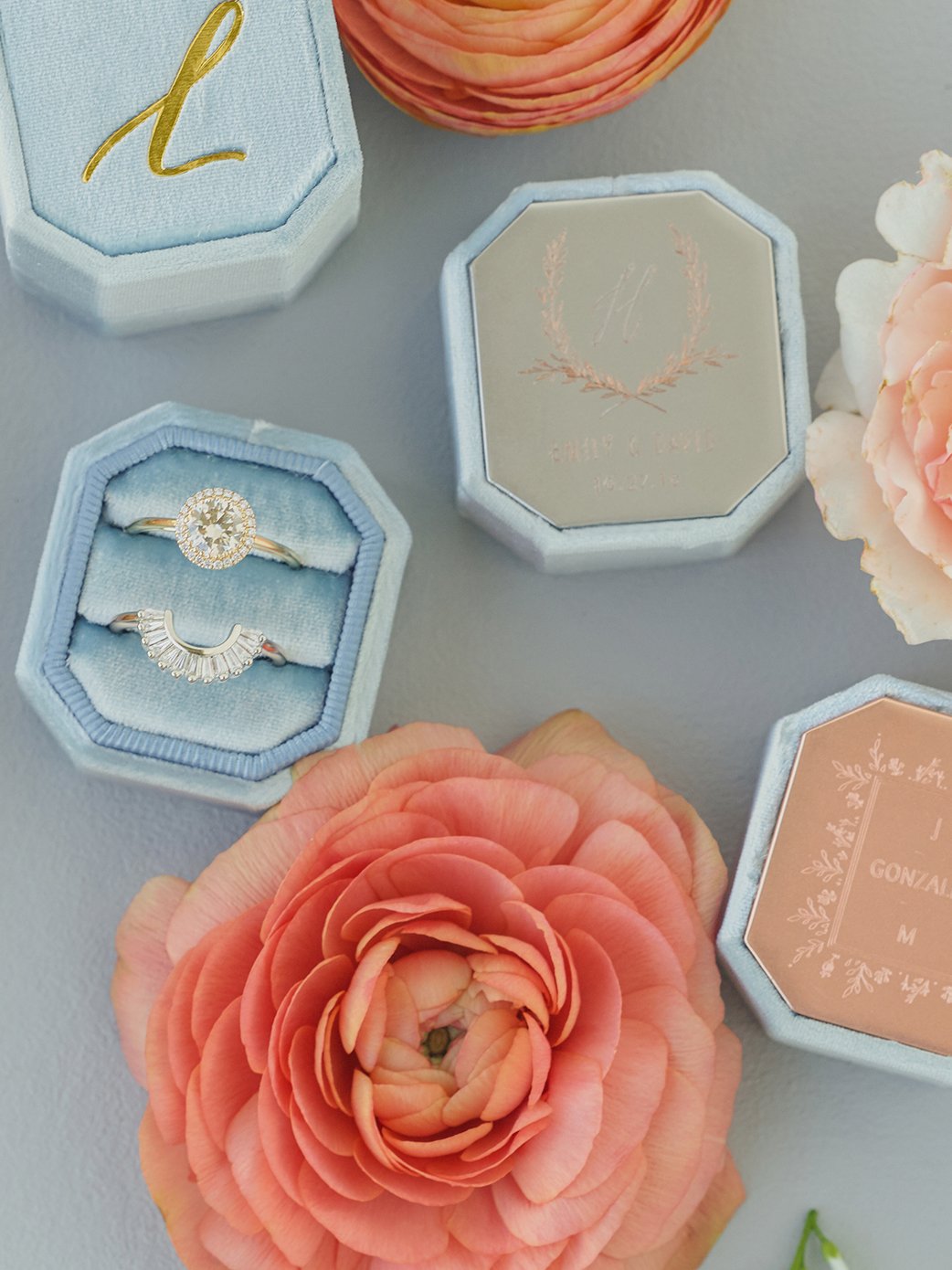 The Mrs. Box - Custom Double Ring Box