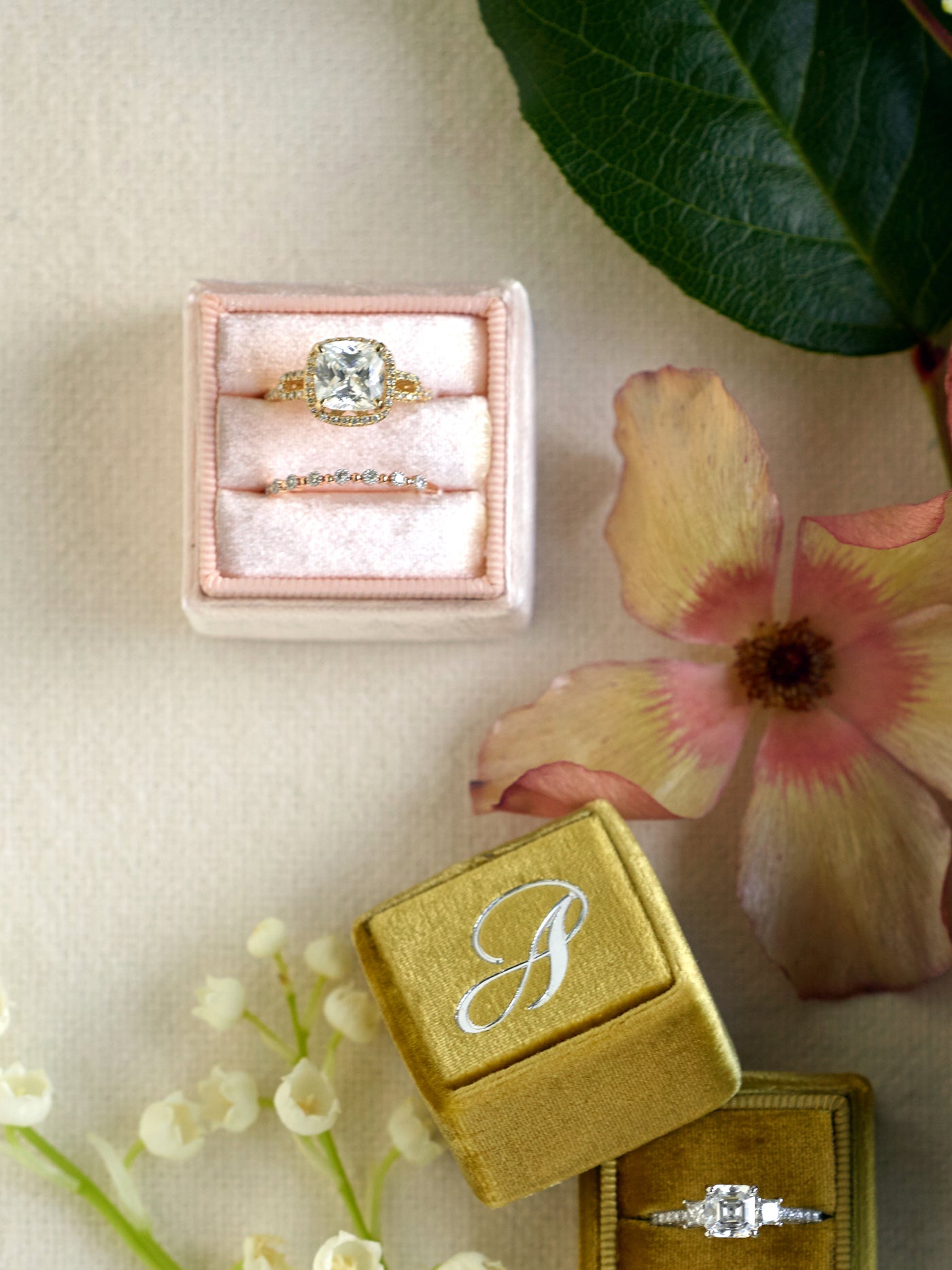 engagement ring wedding ring box handmade