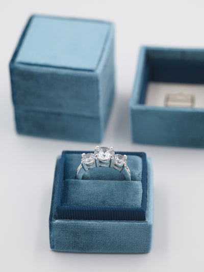 jade velvet wedding ring box