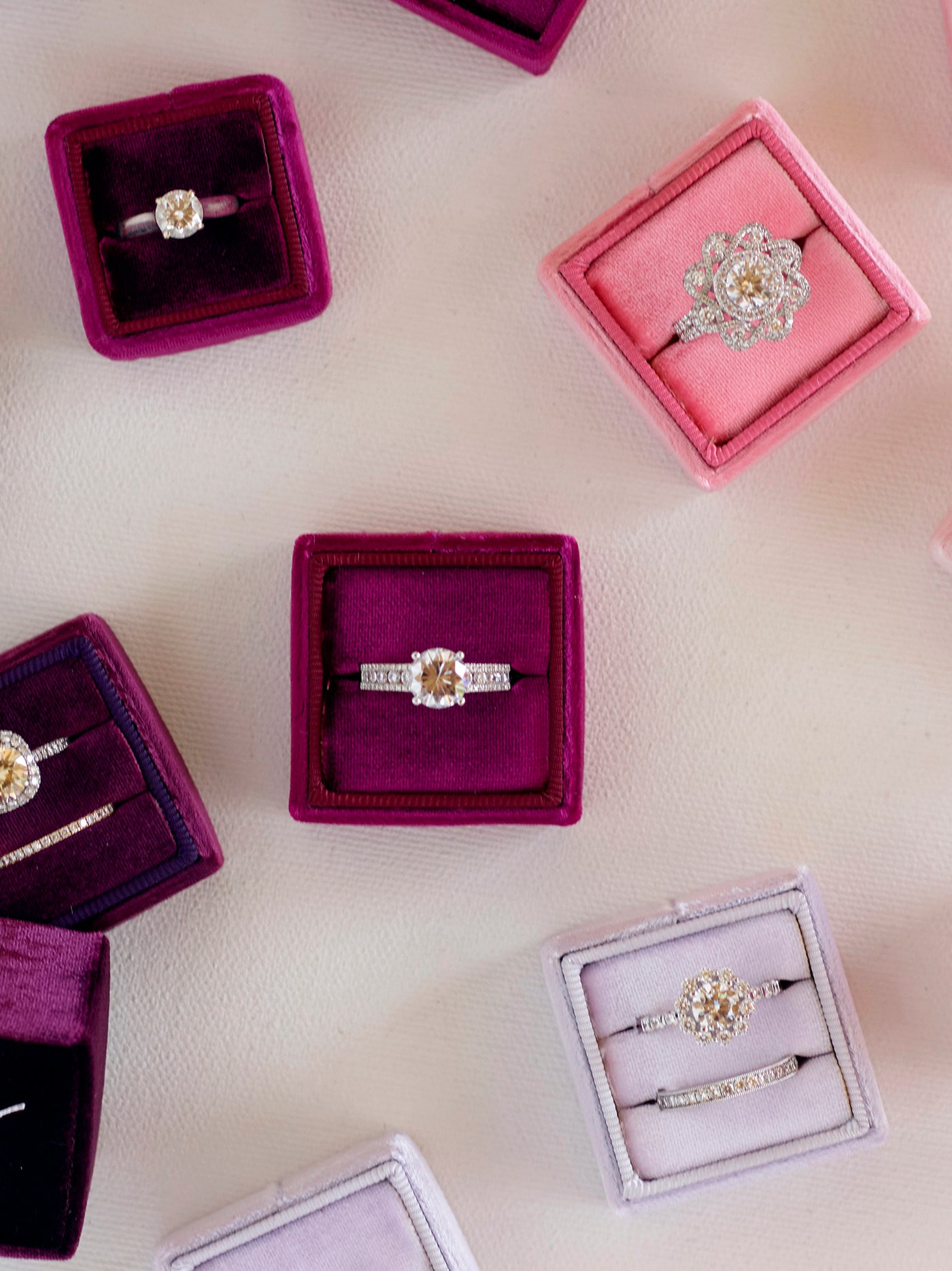 colorful wedding ring boxes for proposals